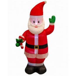 Moș Crăciun gonflabil cu iluminare LED - 215 cm Moș Crăciun gonflabil cu iluminare LED - 215 cm