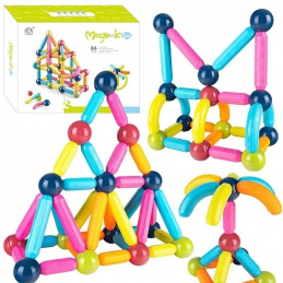 L73G CĂRĂMIZI MAGNETICE MARI 84BUC CULOARE