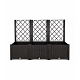 Aga Jardiniere cu spalier 120x40x135 cm Maro