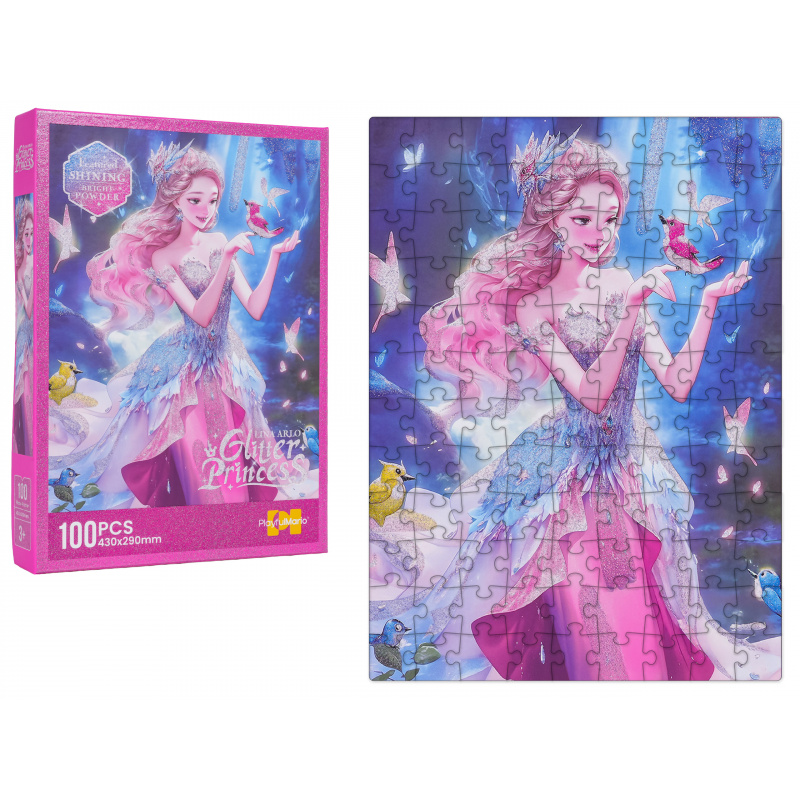 Set de puzzle 100 buc. Prințesa Roză