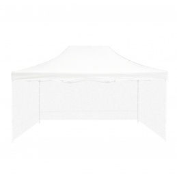 Aga Acoperiș pentru stand de vânzare 3x4,5m Albă