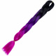 Aga Păr sintetic ombre curcubeu negru-violet-roz