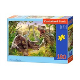 Puzzle 180 buc. Bătălia Dinozaurilor universală Puzzle 180 buc. Bătălia Dinozaurilor universală