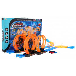 Circuit de curse Bucla în Flăcări + Mașinuțe 38el.