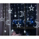 Perdea luminoasă 138 LED USB alb rece KS19756
