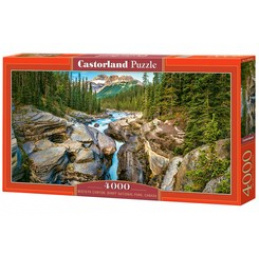 Puzzle CASTORLAND 4000 de piese - Canionul Mistaya, Banff N.P. Canada