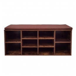 Aga Dulap de pantofi din lemn cu perniță MR2018