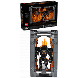 LEGO® Icons 10367 Stăpânul inelelor: Dioramă pentru bibliotecă cu un Balrog™