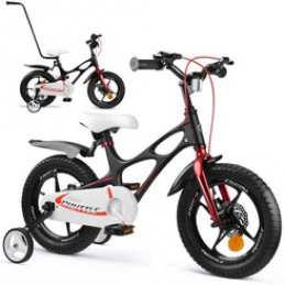 RoyalBaby Bicicletă 14" Space Shuttle + mâner de împingere RB14-22 universal