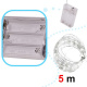 Aga LED Fir Decorativ 5m 50 LED Alb Cald
