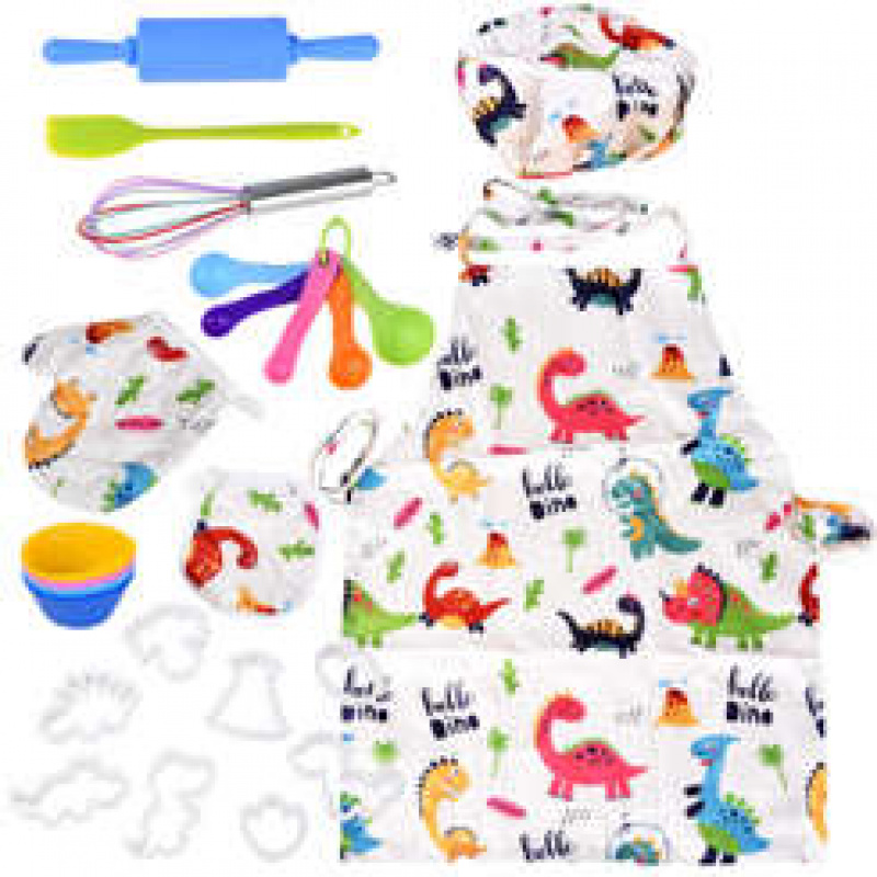 Set de gătit cu șorț 28 de piese ZA4419