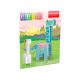 MONUMI 3D Carte de colorat Brontosaurus 3+