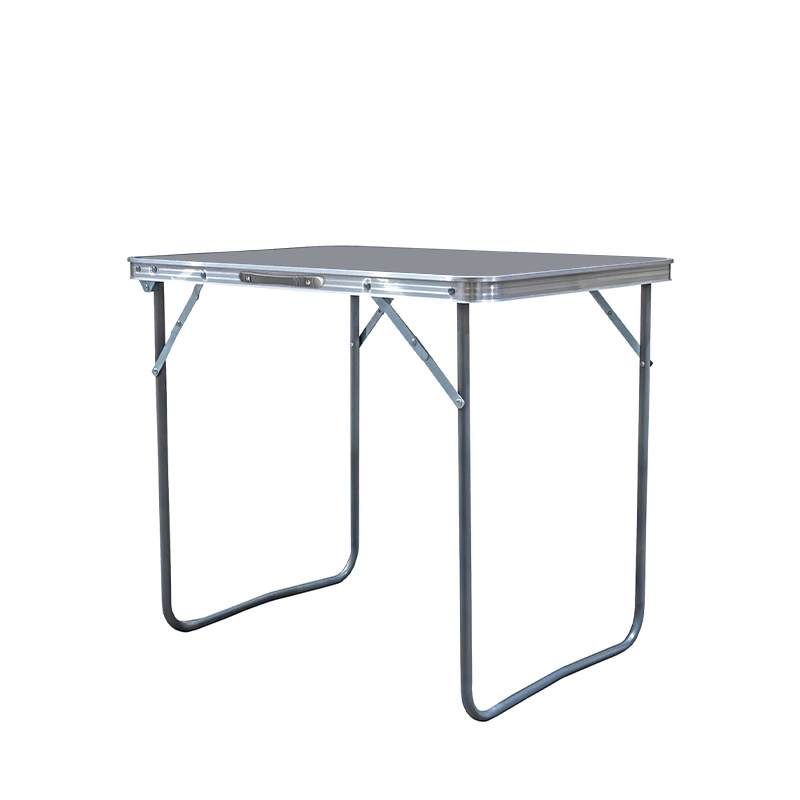 Masă de camping pliabilă Aga 70x50x60 cm Gri