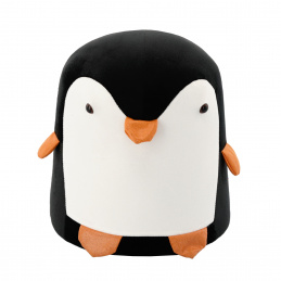 Aga4Kids Taburet pentru copii Pinguin Negru