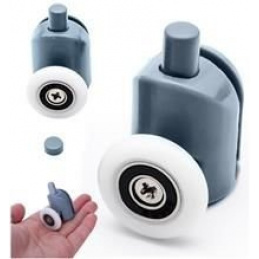 Roată pentru cabină de duș, simplă, inferioară