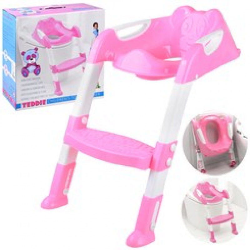 Baza scaunului de toaletă Steps roz ZA4349