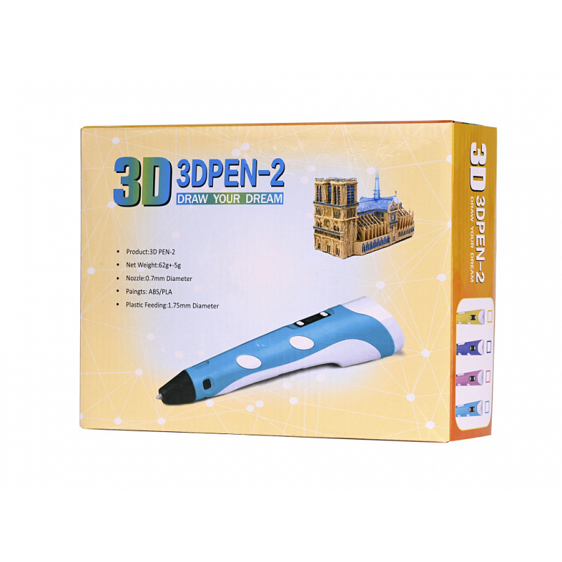 Aga Stilou 3D cu accesorii - 90 metri de rezerve 6DZ122 - II. CALITATE