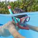 Bestway Set de scufundare mască și snorkel Roșu/Verde