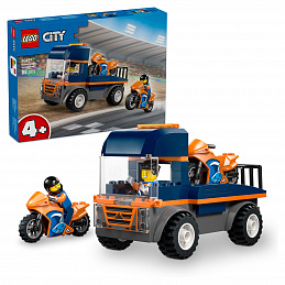 LEGO® City 60491 Transportor de motociclete