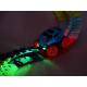 Pistă auto flexibilă colorată 184 piese 4m ZA4379