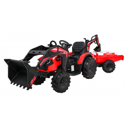 Vehicul Tractor Cu Remorcă 720-T Roșu