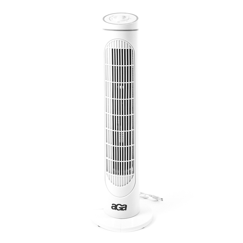Ventilator cu coloană Aga 76 cm Alb