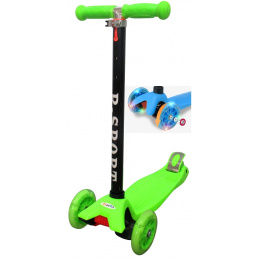 Trotinetă H1 Verde de Echilibru R-Sport Roți LED Iluminate