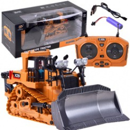 Buldozer controlat cu braț mobil pe telecomandă RC0600 universal