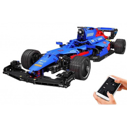 Blocuri Bolid F1 Albastru 1065el.