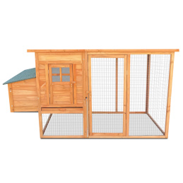 Aga Cotet pentru găini 198x75x103 cm