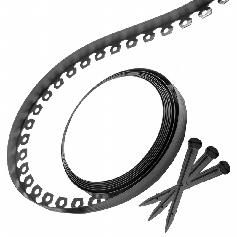 Aga Bordură de grădină din plastic 10 m