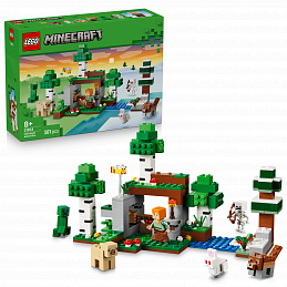 LEGO® Minecraft 21593 Prima aventură pe timp de noapte