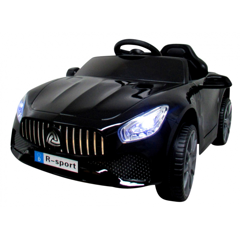 R-Sport Mașinuță electrică Cabrio B3 Vopsea neagră