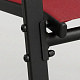 Linder Exclusiv Scaun de grădină STAPEL MC330885 Roșu închis