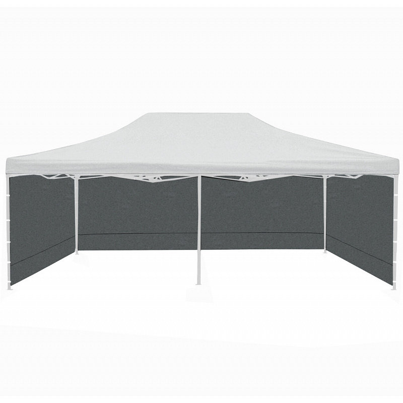 Aga Pereți laterali pentru stand de vânzare 3x6m Gri