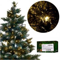 Aga LED Șir de lumini 10 m 100 LED Alb cald