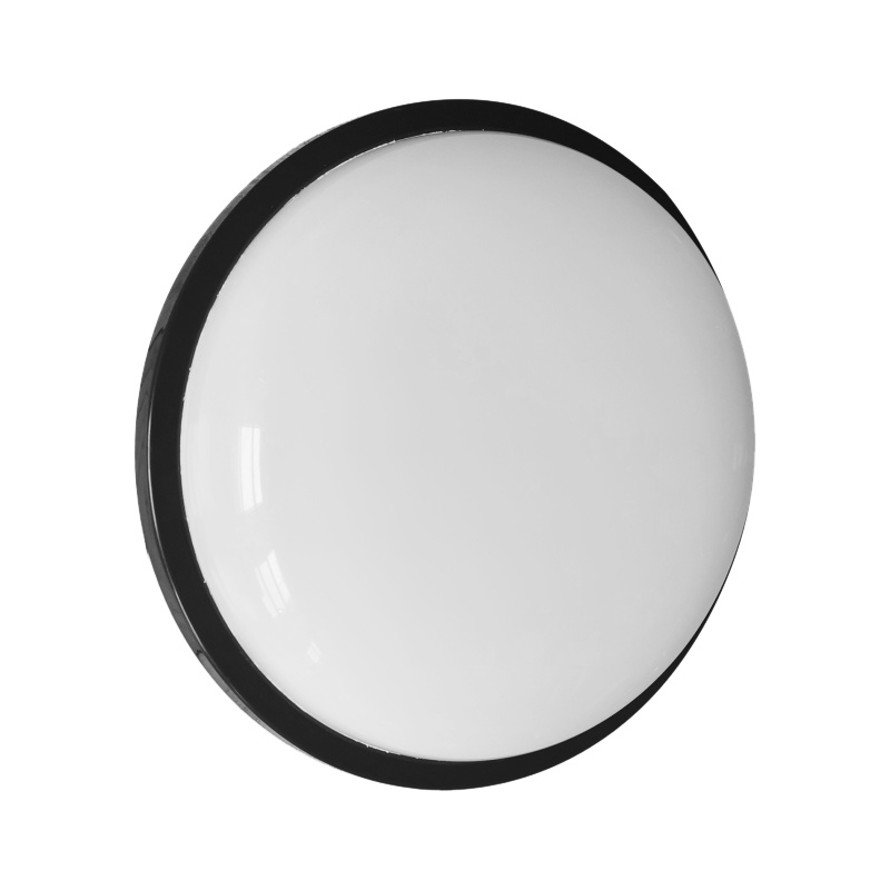 Plafonieră LED neagră TOR-202C - IP65 - 20W - alb neutru