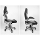 Scaun de joc Aga Racing MR2050 Negru - Gri