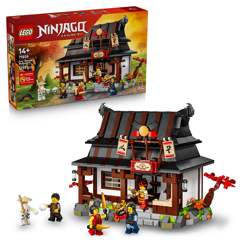 LEGO® NINJAGO 71858 Fierarul Patru Arme la a 15-a aniversare