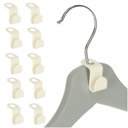 Aga Cârlige pentru umerașe în dulap 10 bucăți Aga Cârlige pentru umerașe în dulap 10 bucăți