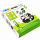 Aga4Kids tablă din lemn Montessori Panda
