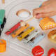 Aga4Kids Masă Montessori pentru copii cu activități și cale ferată de jucărie