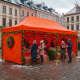 Aga Stand de tăiere PARTY 3x6m Portocaliu