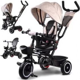 Tricicletă Tiny Bike 3 în 1 cu copertină SP0650 universală