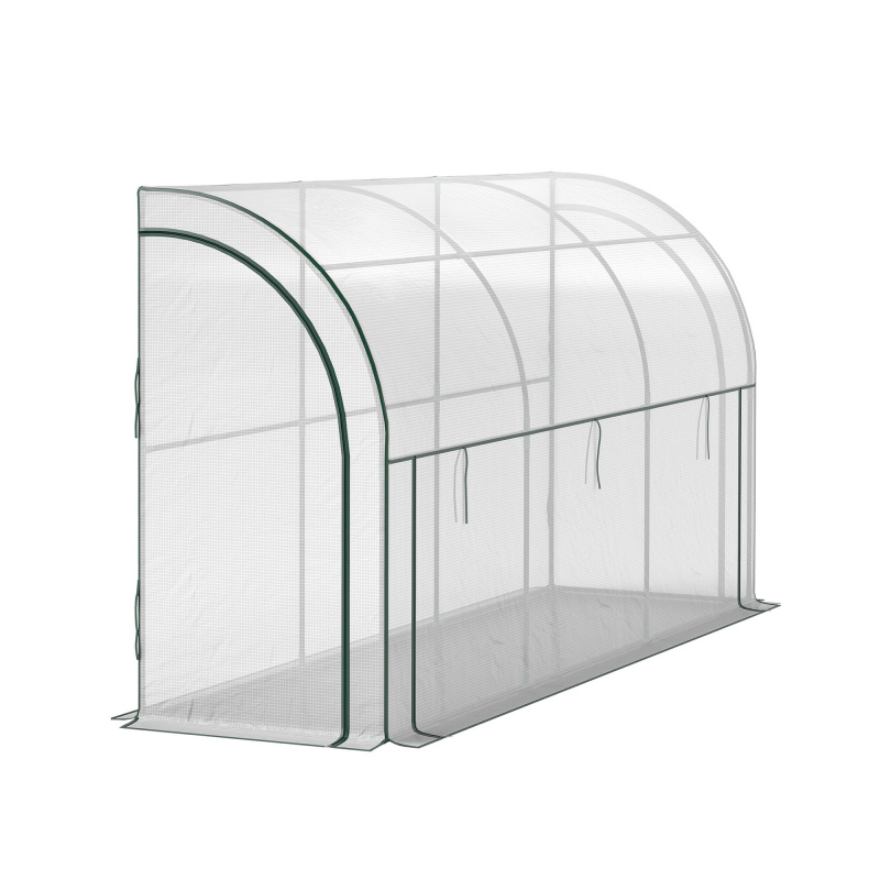 Aga Seră de grădină pentru perete 300x80x157 cm