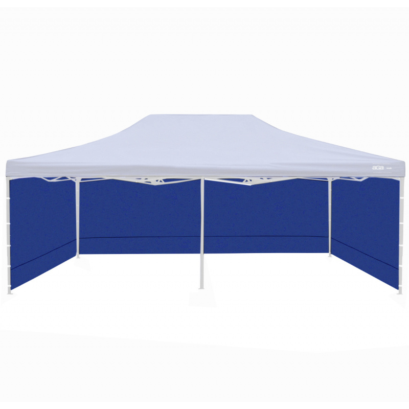 Aga Laterale pentru stand de vânzare 3x6m Albastru