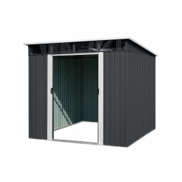 Aga Căsuță de grădină 238x202x194 cm Gri închis