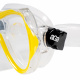 Set de scufundare Aga mască și snorkel M12+S2 Galbenă