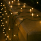 Linder Exclusiv Lanț de Crăciun 96 LED Alb Cald