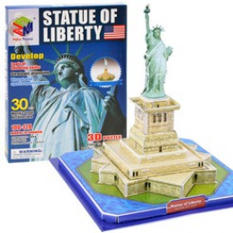 Puzzle Spațial 3D Statuia Libertății SUA ZA1579 universal Puzzle Spațial 3D Statuia Libertății SUA ZA1579 universal